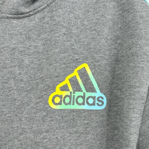 ADDIDAS Logo Gary Hoodie-Size Extra Large - Picture 6 of 8